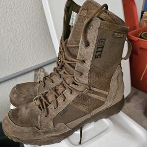 5.11 Tactical Men's Brown Boots 8 inch tall